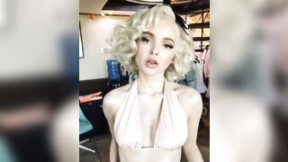 Dove Cameron as Marilyn monroe