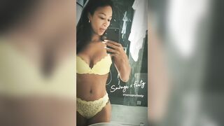 Draya: Sexy in Yellow SavagexFenty set #2