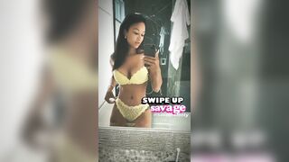 Draya: Sexy in Yellow SavagexFenty set #3