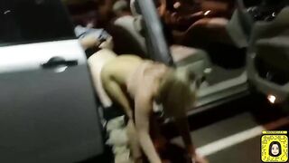 Parking Lot - drunken sex DP #2