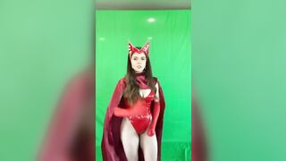 Ladies of Cosplay: tayamillerr as Scarlet Witch #2