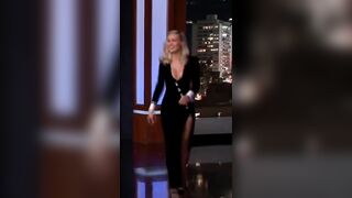 Brie Larson hosting Jimmy Kimmel Live