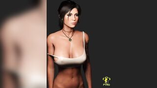 Lara Croft: Lara Shaking Her Tits (Pyro) #2