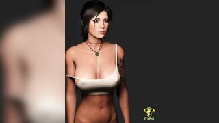 Lara Croft: Lara Shaking Her Tits (Pyro) #3