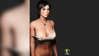 Lara Croft: Lara Shaking Her Tits (Pyro) #4