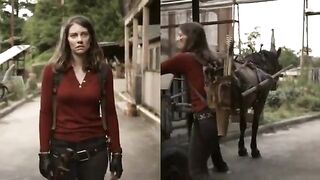 Lauren Cohan: My Clipset of Maggie from S11, EP9. #4