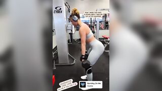 Lexie Learmann + Ana Learmann: Lexi working out ♥️♥️ #2