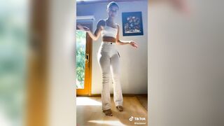 Lexie Learmann + Ana Learmann: Lexie in White Pants #3