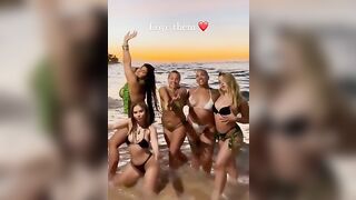 String Bikini Vid