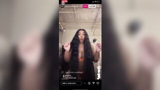 LightSkinKeisha: Caught what I could from her live a couple a minutes ago ♥️♥️‍♥️♥️ #4