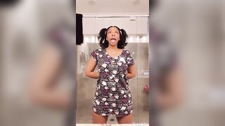 LightSkinKeisha: Stupid video but I like watching her titties shake #2