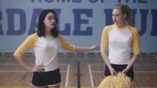 Lili Reinhart And Camila Mendes Kiss Riverdale S01 E01 GIF by Arizona Sweet Tea