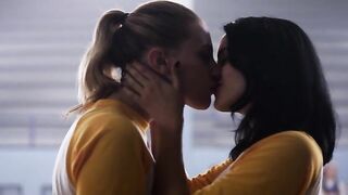 Lili Reinhart: Lili Reinhart And Camila Mendes Kiss Riverdale S01 E01 GIF by Arizona Sweet Tea #3