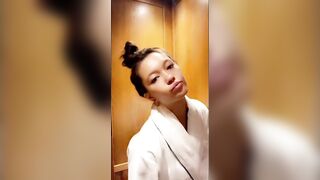 Lily Chee enjoying a Spa Bath