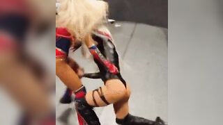 Liv Morgan: Lana wedgies Liv Morgan #2