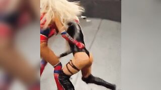 Liv Morgan: Lana wedgies Liv Morgan #3