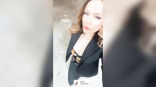 Liz Gillies: I was wondering if this has been posted already. Her boobs are bouncing perfectly in this vid♥️♥️ #2