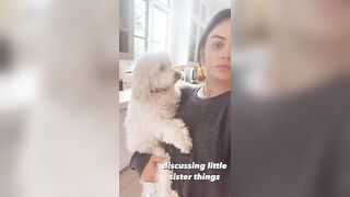 Lucy Hale: Discussing little sister things #2