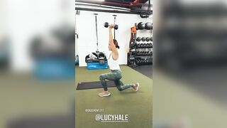 Lucy Hale: Working out №5 #2