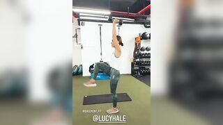 Lucy Hale: Working out №5 #3