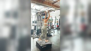 Lucy Hale: Pull-ups #4