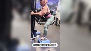 MaddyMorebuckss: In The Gym 2 #2