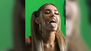 Madison Beer: Just wanna bust the fattest nut on that tongue♥️♥️ #4