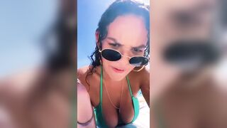 Madison Pettis: Beach TikTok #2