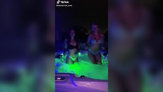 Mandy Rose: Mandy and her friend in her jacuzzi #2