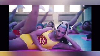 Dua Lipa: Let’s get physical but every frame has l Dua in it #3