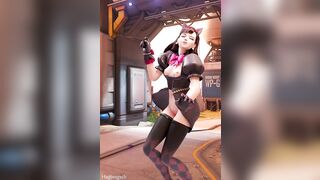 D.Va: Dva dancing the Charleston #2