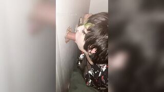 Emo Girls Fuck: Behind every gloryhole could be a emo teen #4