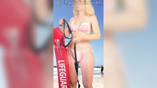 Lifeguard loses bikini