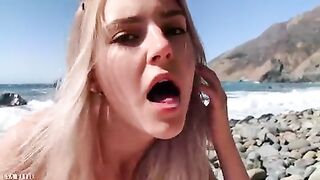 Eva Elfie: Cum In Her Mouth #4