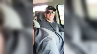 Easy to Fuck: the tip for uber driver... #3