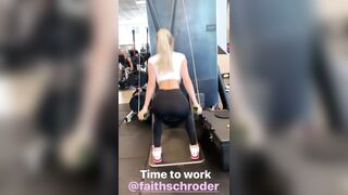 Faith Schroder: Working out #3