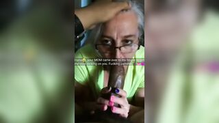 Family Cuck: Dint know your mom was so good at sucking. Gonna keep her as my A list bitch #3