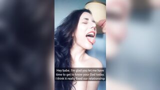 Family Cuck: Dad convinces his sons girl that "bimbo" means helpful #2