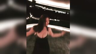 Busty Girl and Big Booty: Busty asian dancing #3