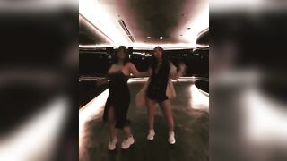 Busty Girl and Big Booty: Busty asian dancing #4