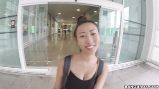 Sharon Lee - Big Tit Asian chick fucked in public