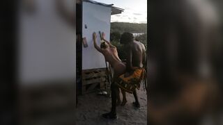 She got fucked in an African village #2