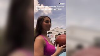 Pool basketball