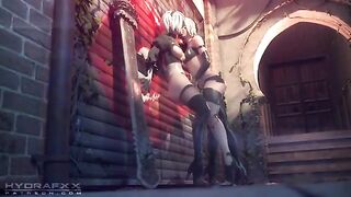 Hentai and Anime: 2B & A2 #2