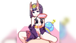 FGO Comics: Shuten Douji Handjob Pixel Animation (Lynte) [Fate/Grand Order] #2