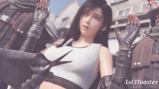 Tifa gets strip searched (Lvl3Toaster)