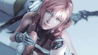 Final Fantasy: Serah gif [Bulging Senpai] #2