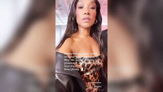 Candice Patton with added nip #4