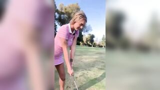 Gabbie Carter Gets Creampie On The Golf Field