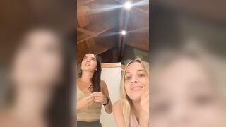 Isabela Merced: Izzy with a friend on IG live #2